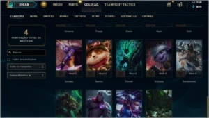 Conta Lol Unranked 29 Campeoes 10 Skin - League of Legends