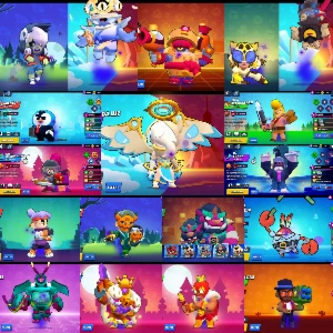 Conta brawl stars com todos os brawlers e 39 mil troféu