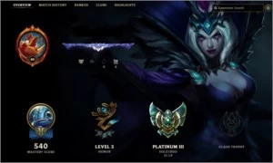 Conta lol - Platina, todos os campeões, 75 skins - League of Legends