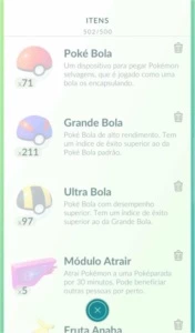 ENCHO SUA BAG POKÉMON GO - ITENS ALEATÓRIOS POKESTOPS