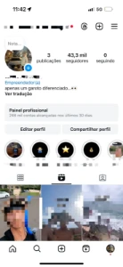 Conta Instagram Engajamento Alto - Redes Sociais