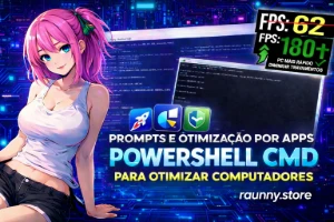 PACK DE OTIMIZAÇÃO - WIN10/11! -INPUTLAG/-DELAY/+DESEMPENHO!