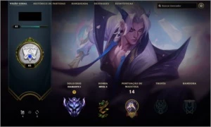 Conta League of Legends Diamante 1 LOL
