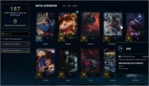 conta d1 LOL, sem email confirmado - League of Legends