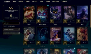 Conta Prata 3 - League of Legends LOL