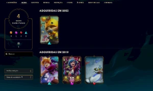 Conta Prata 3 - League of Legends LOL