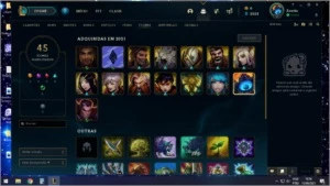 Conta lol diamante 4 65% Win Rate - League of Legends