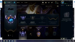 Conta lol diamante 4 65% Win Rate - League of Legends