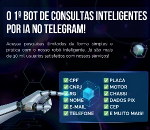 SCRIPT-PY Tenha seu BOT de consultas de dados no Telegram 🚀 - Others