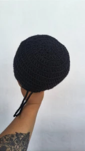 Headpiece pretinha - Artesanato e Personalizados