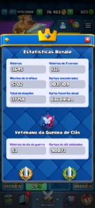 Conta Clash Royale Com Emblema De 6 Anos!!