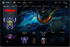 Conta Diamante 1 s9 mestre s8  85 campeões - League of Legends LOL