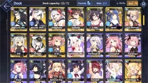 [Global] AzurLane LVL75 Ibuki 2D Skin + Various SSR Ships - Genshin Impact