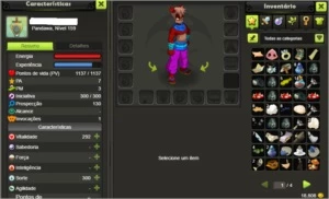 CONTA PANDA SCROLL SORTE LEVEL 159 - DOFUS TOUCH - BRUTAS