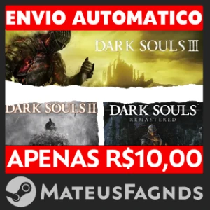 Dark Souls 3 + 2 + Remastered + Dlcs (Entrega Automática) - Steam