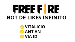 Bot De Likes Free Fire (Likes Infinito Vitalico )