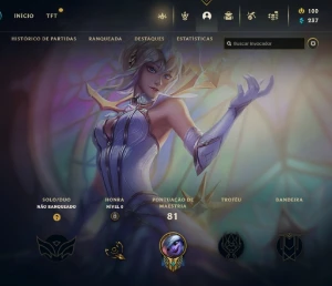 Rayomax : Conta Com Lux Elementalista + 15 Skins Com Email - League of Legends LOL