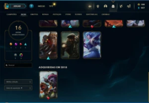 Rayomax : Conta Com Lux Elementalista + 15 Skins Com Email - League of Legends LOL