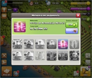 CV 9 FULL - SUPER BARATA - Clash of Clans