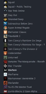 Conta steam com 95 jogos ( acesso total ) - Outros