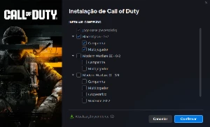 Conta Call of Duty com todos os CODs e primeira nuke