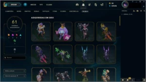 Conta LOL - 214 skins / Full champion - League of Legends