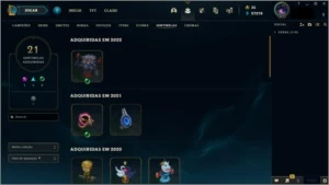 Conta LOL - 214 skins / Full champion - League of Legends