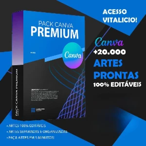 Mega Pack Canva +12.000 Posts Prontos 100% Editáveis