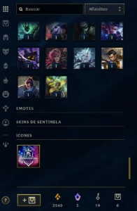 Conta League of Legends Full Acesso - 163 Champs e 135 Skins LOL