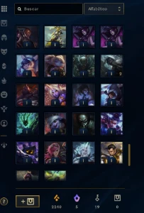 Conta League of Legends Full Acesso - 163 Champs e 135 Skins LOL