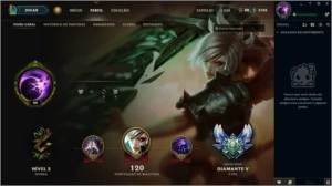 CONTA DIAMANTE 5 (MMR ALTO) + ESPÓLIO - League of Legends LOL
