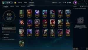 CONTA DIAMANTE 5 (MMR ALTO) + ESPÓLIO - League of Legends LOL