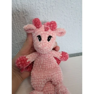 Naninha Dragão em Amigurumi - Artesanato e Personalizados
