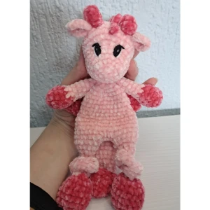 Naninha Dragão em Amigurumi - Artesanato e Personalizados