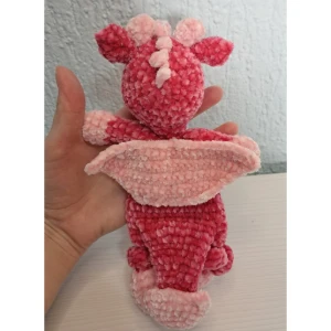 Naninha Dragão em Amigurumi - Artesanato e Personalizados