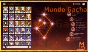 🟢 GENSHIN - OPÇÕES AR20~AR60 /C6 /Armas /Gemas +++✨