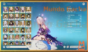 🟢 GENSHIN - OPÇÕES AR20~AR60 /C6 /Armas /Gemas +++✨