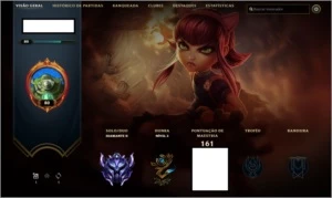 CONTA SMURF DIAMANTE 2 - League of Legends LOL