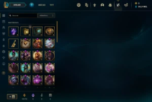 Conta gold 1 nivel 437 de 2015 168 skins - League of Legends LOL