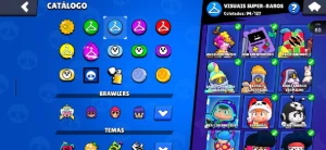 Conta brawl stars quase full
