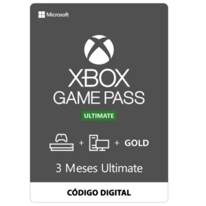 Xbox Gamepass Ultimate 3 Meses Codigo 25 Digitos - Gift Cards