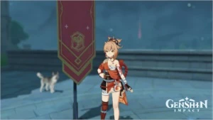 Conta com Yoimiya + Sayu + Yanfei + Xinyan - Genshin Impact