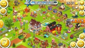 Conta Hay Day Level 82 - Outros