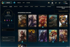 Conta Gold 3 - League of Legends LOL