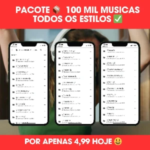 Pack 100 mil musicas variadas