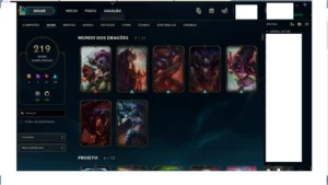 CONTA DIAMANTE 2 , MUITAS SKINS POR UM ÓTIMO PREÇO - League of Legends LOL
