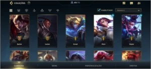Conta Wild Rift Mestre, Nv.39 - League of Legends: Wild Rift LOL WR