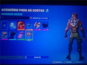 CONTA FORTNITE ( 2 SKINS CAP 1 SEASON 3 )