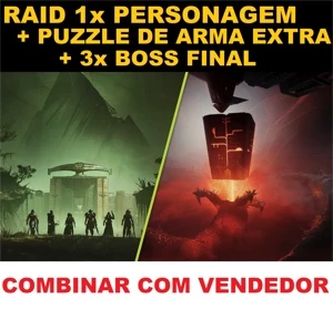Voto do Discípulo 1x + 3x Rhulk + Baú do Boss Final Extra
