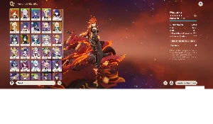 Conta AR 52 com  Maivuka + Citlali+ Raiden +Tighnari+Jean - Genshin Impact